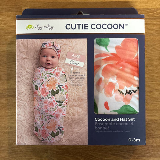 Itzy Ritzy Cutie Cocoon - Floral