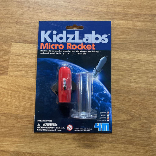 4M Kidz Labs Micro Rocket Launcher