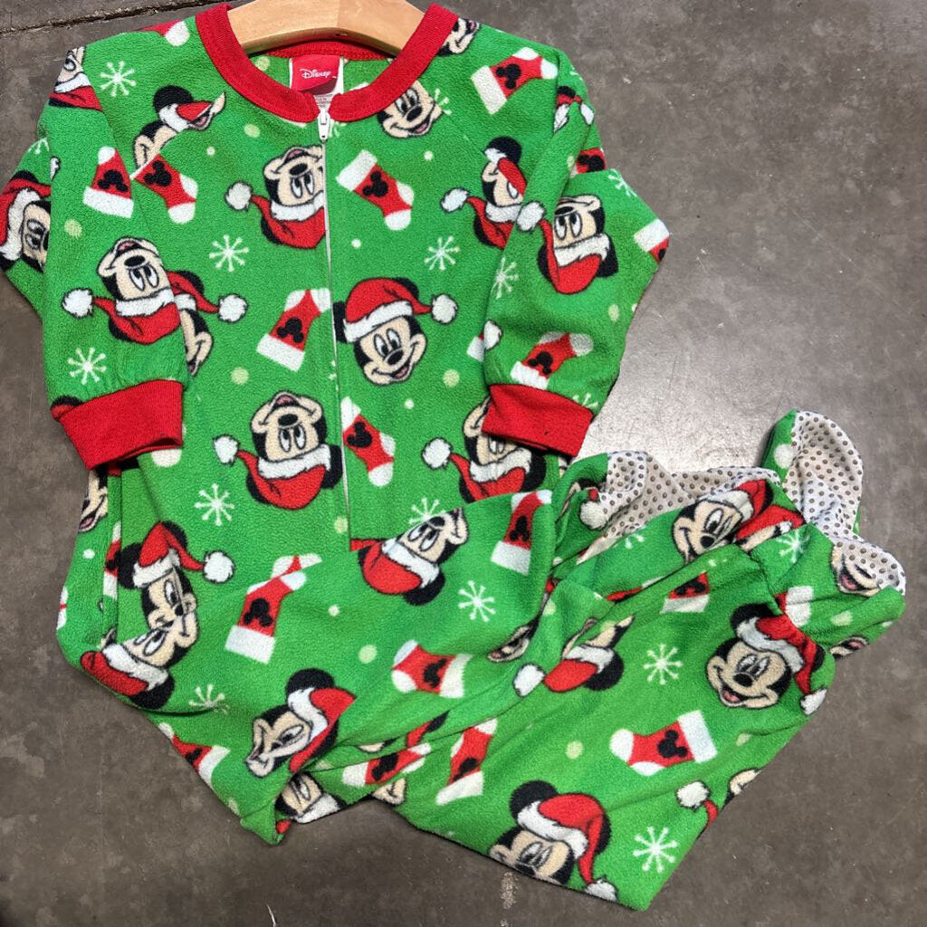 Santa Mickey Fleece Pjs