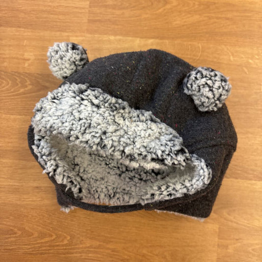 Cat & Jack Grey Sherpa Hat - 2-4T