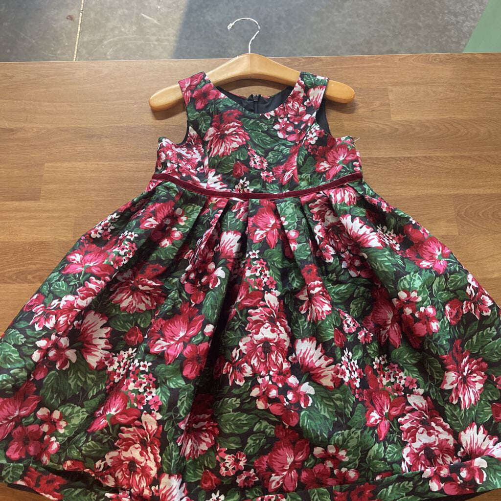 Holiday Floral Dress