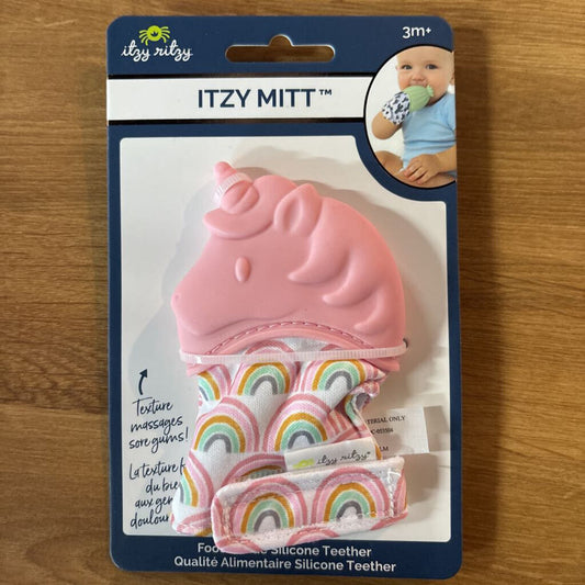 Itzy Ritzy - Itzy Mitt Pink Unicorn