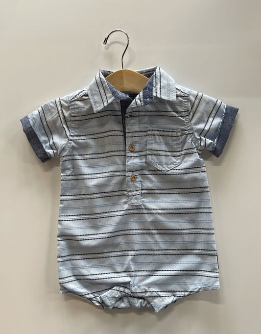 NWT Ben Sherman Romper- 3/6M