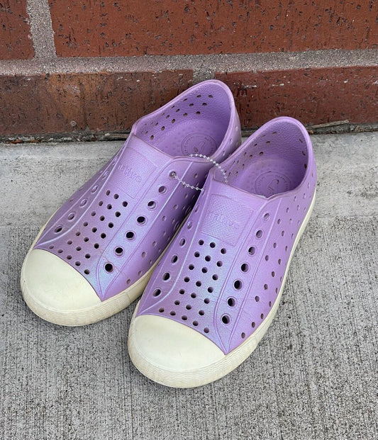Native Purple Shoes - 12