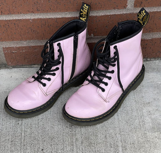 Doc Marten Pink Boots - 2