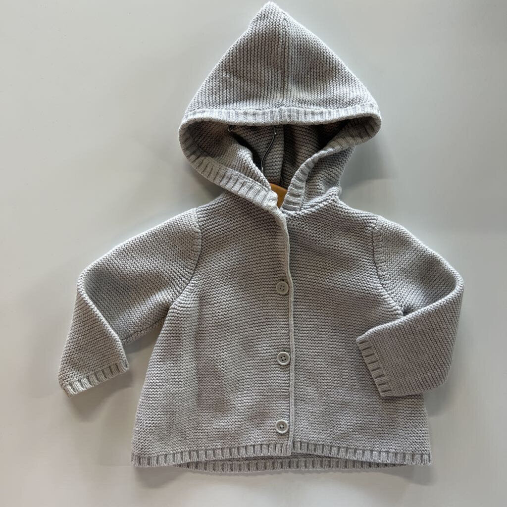 Old Navy Knit Hoodie Cardigan - 12/18m