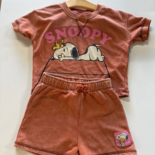 Snoopy Two Pc Set - 3T