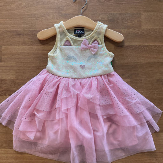 Lilt Cat Tulle Tank Dress - 2T
