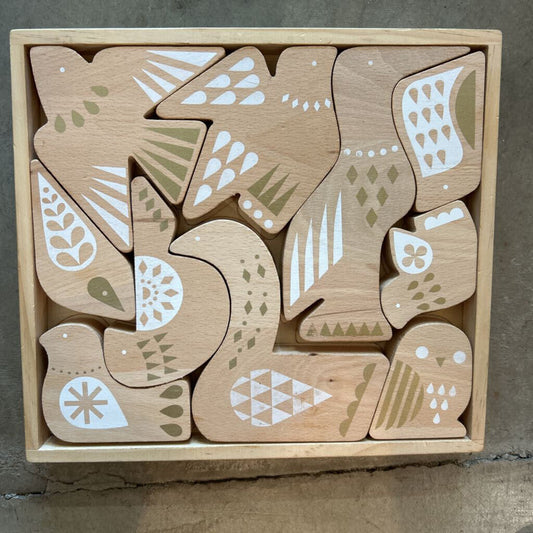 Petit Collage Wood Deluxe Bird Jumble