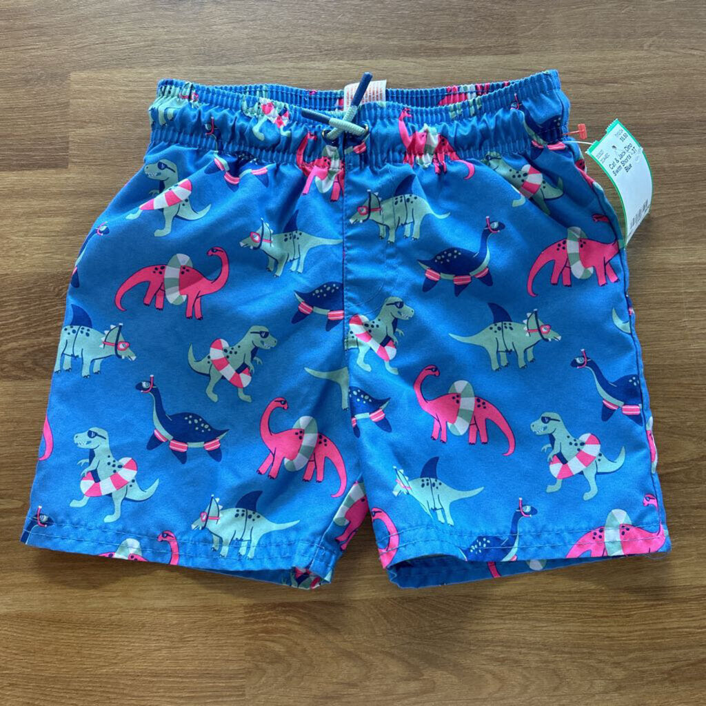 Cat & Jack Dino Swim Shorts - 3T