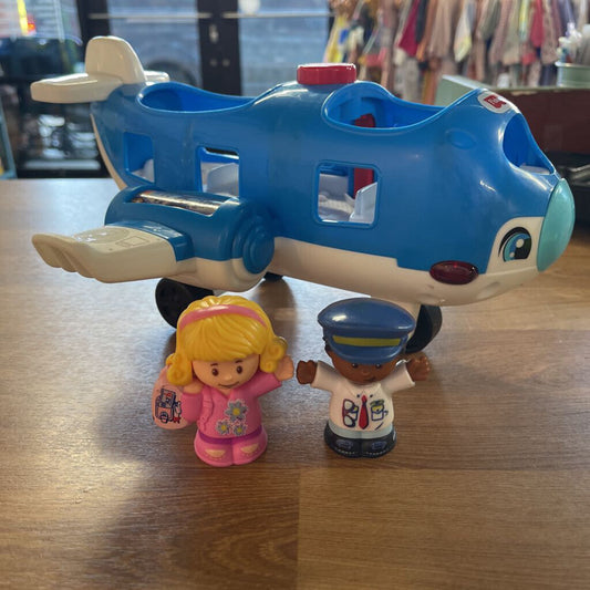 Fisher Price Little People Plane w/ 2 People