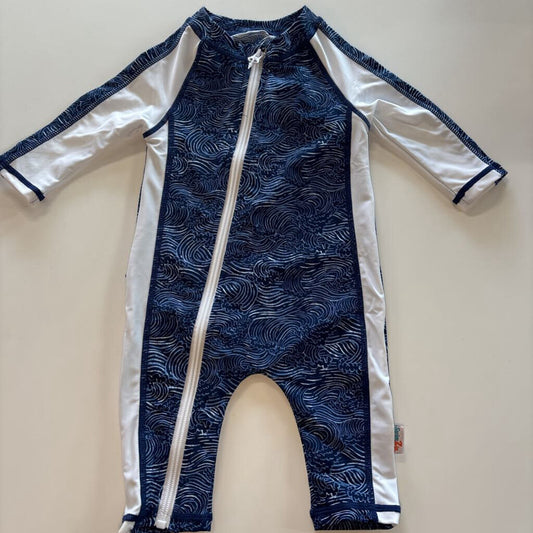 NWT Swim Zip Full Cover Swim 0/6M