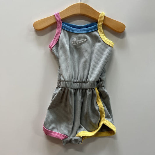 Nike Ribbed Bubble Romper - 9m