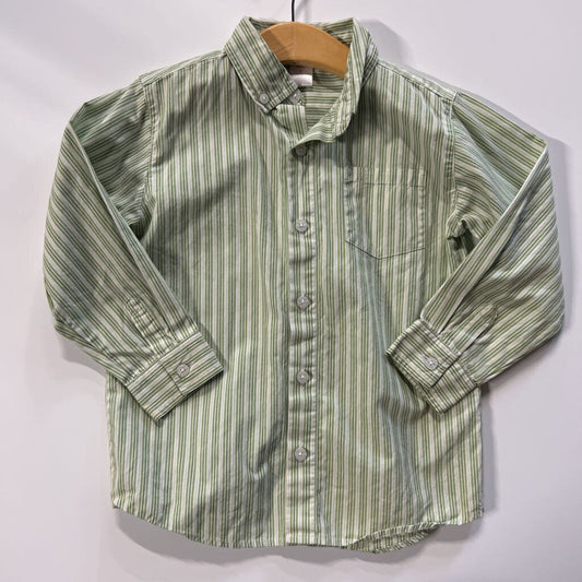 Janie & Jack Stripe LS Button Up - 3T