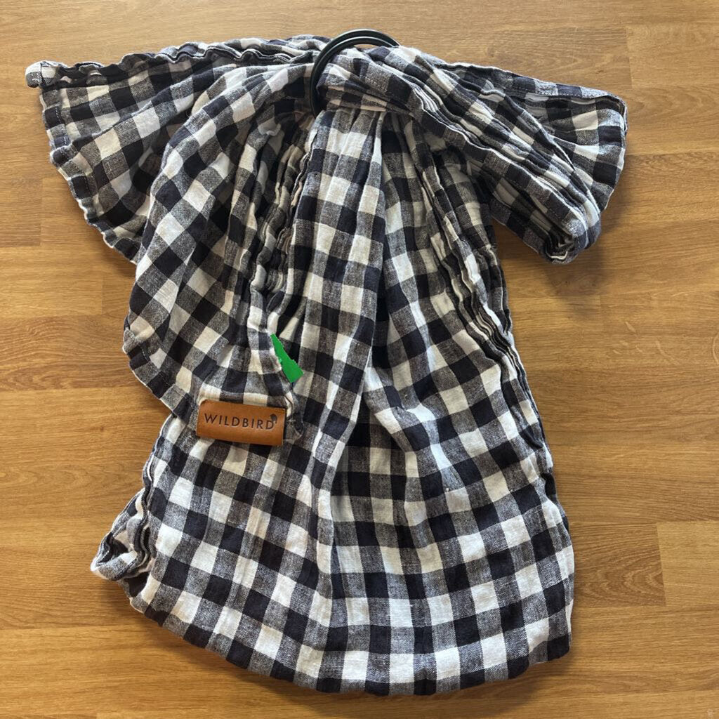 Wildbird Ring Sling - Blue Gingham