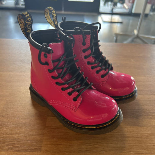 Dr. Martens Pink Boots - 8