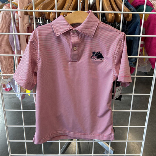 Peter Millar PGA West Stripped SS Polo 5/6