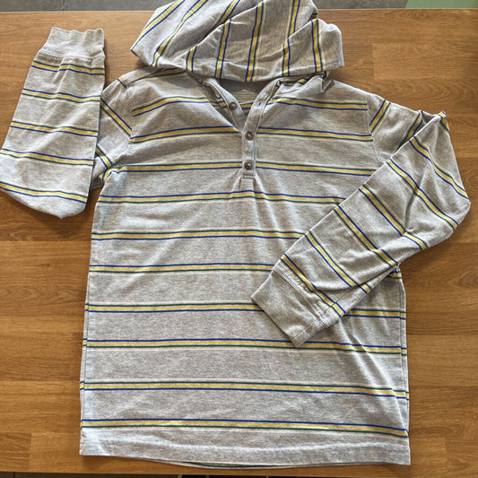 Carter's Stripe Hoodie LS Tee - 4