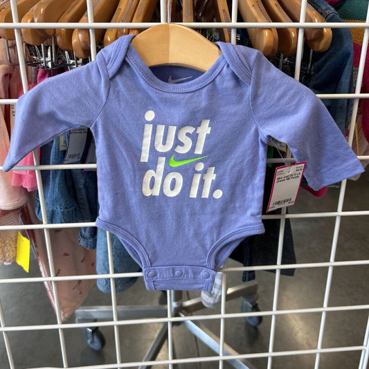 Nike Just Do It LS Onesie NB