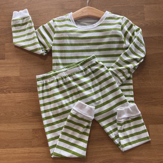 June & January Stripe Two Pc Set - 3T