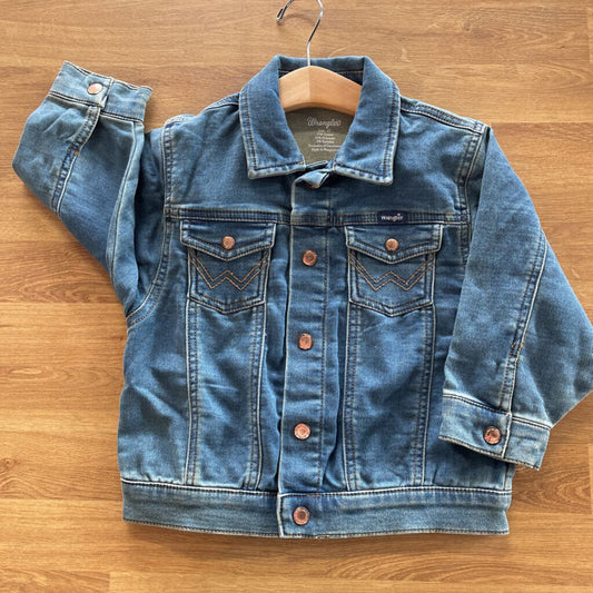 NWT Wrangler Stretch Jean Jacket 4T