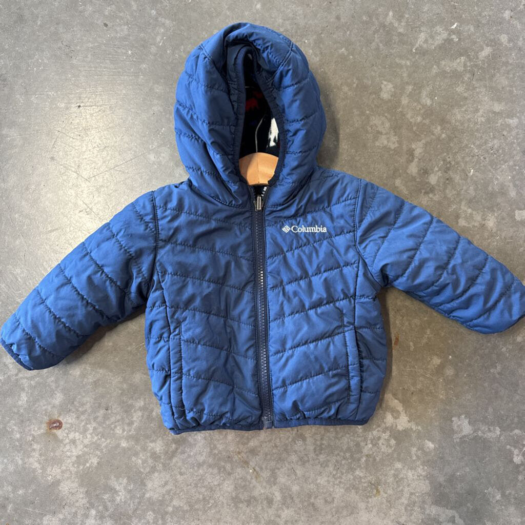 Columbia Reversable Fleece/Puffer Jacket 6/12M