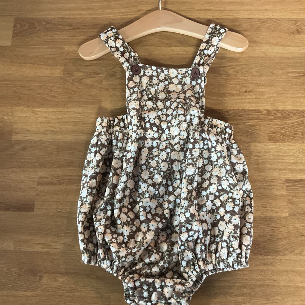 Annie & Charles Floral Bubble Romper ~18/24m