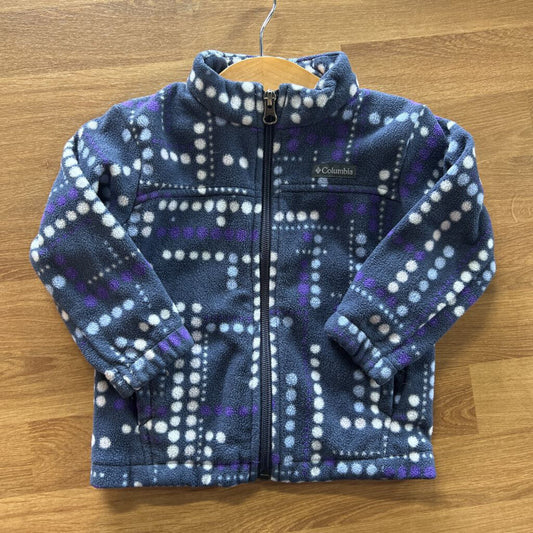 Columbia Dot Fleece Jacket - 2T