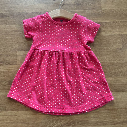 HB Dot SS Dress - 18m