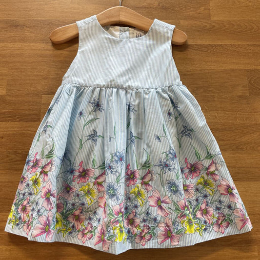 NWT Baby Gap Flower Stripe Tank Dress 2T