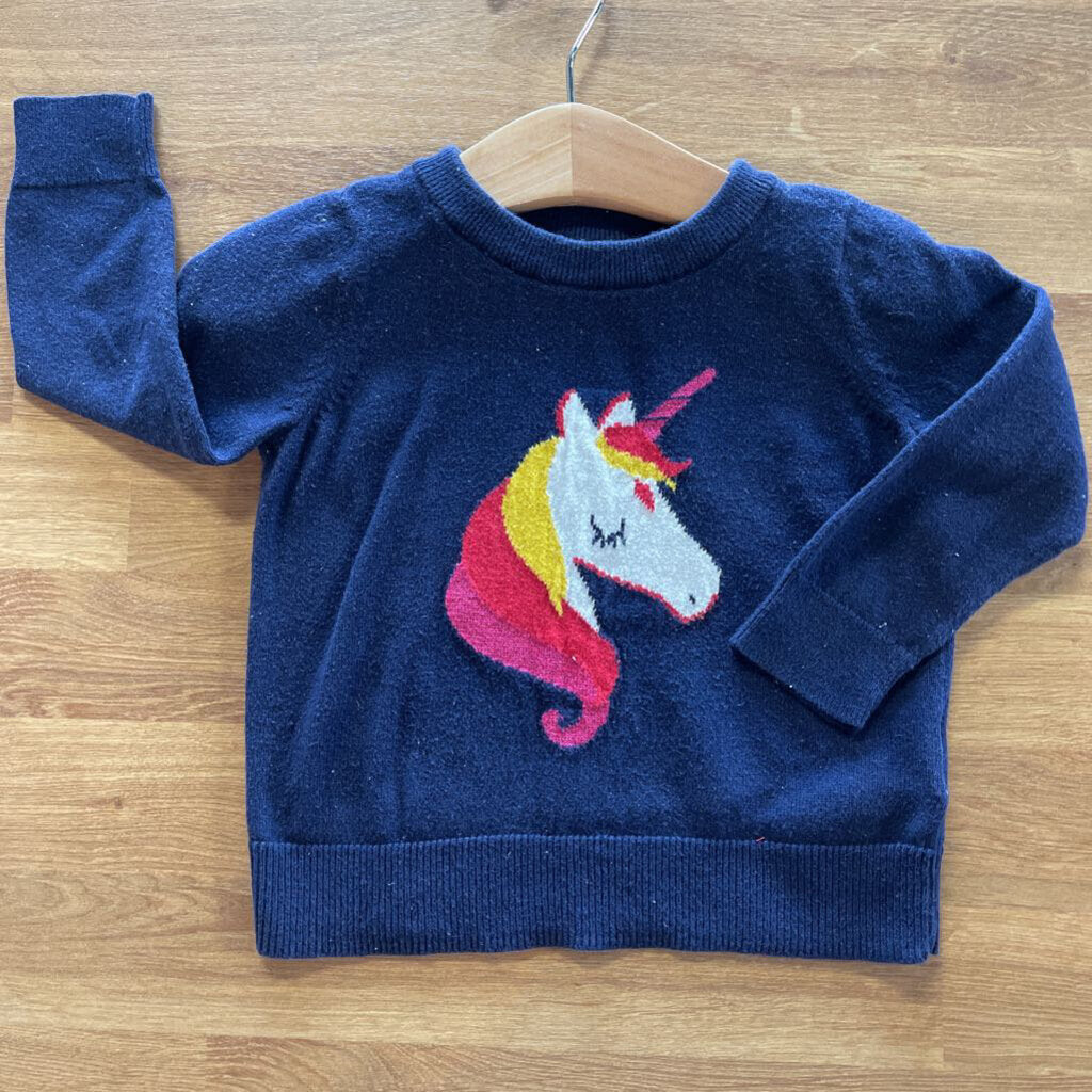 Baby Gap Unicorn Sweater - 18-24m