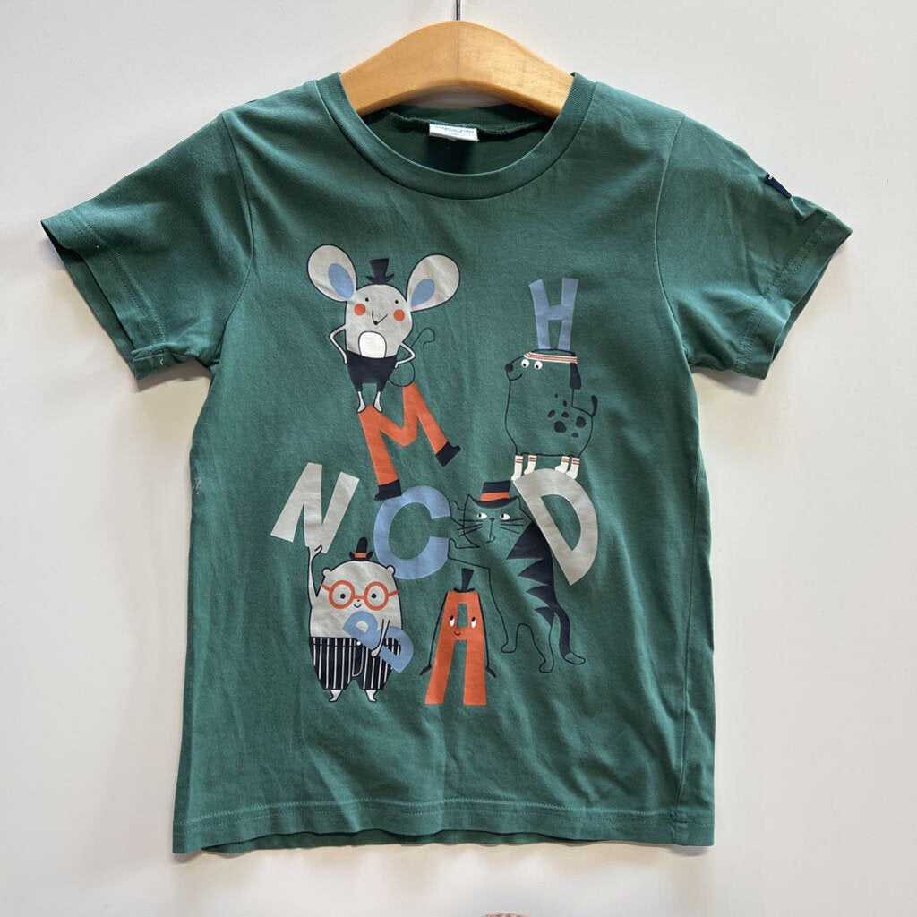 Polarn O. Pyret Animal SS Tee - 4/5