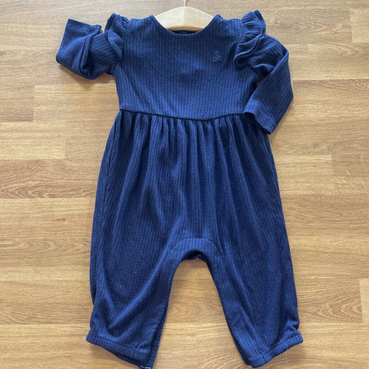 Baby Gap Ribbed Coverall - 3/6m