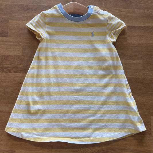 Ralph Lauren Stripped SS Cotton Dress 18M