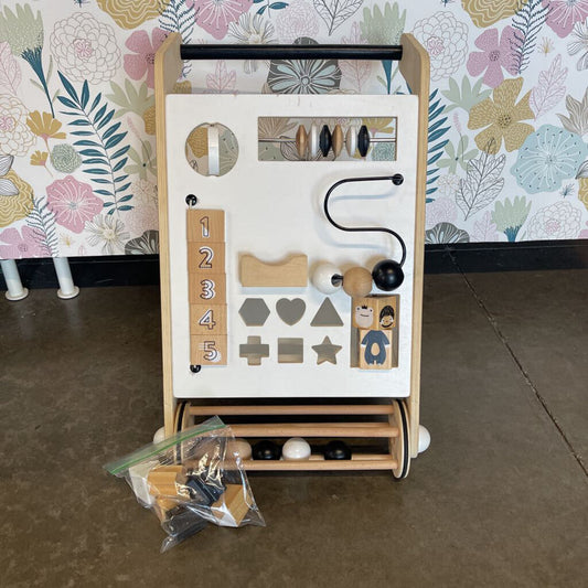 Wonder And Wise Activity Push Walker *Original Price $119* (missing wood phone)