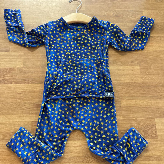 Ready Set Romper Star Romper - 6/12m