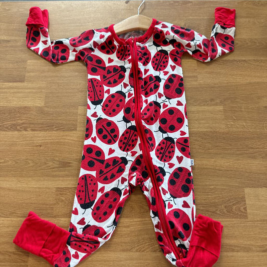 Little Sleepies Ladybug Sleeper - 6/12m