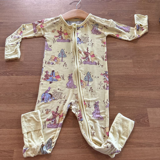 Little Sleepies Pooh Sleeper - 6/12m