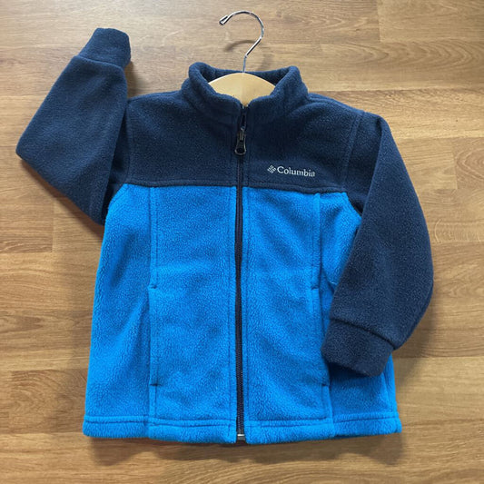 Columbia Fleece Color Block Zip Up Jacket 18-24m