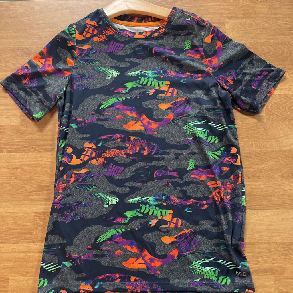 DSG Color Camo Leaves SS Active Top 14-16