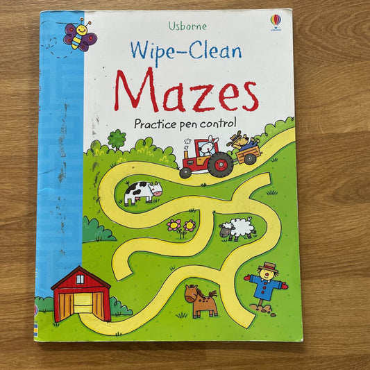 Usborne Wipe-Clean Mazes