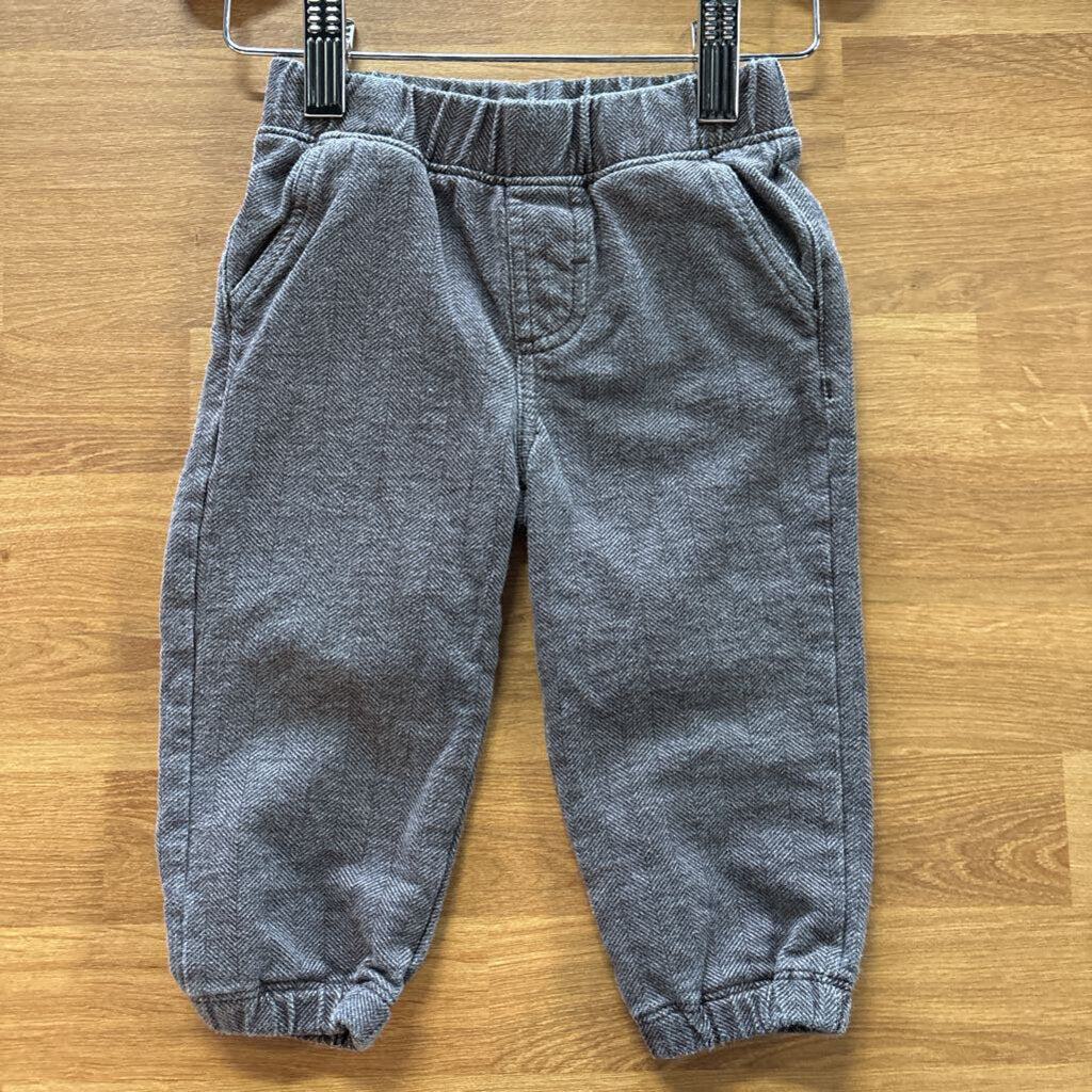 Tea Herringbone Jogger Pants - 6/12m