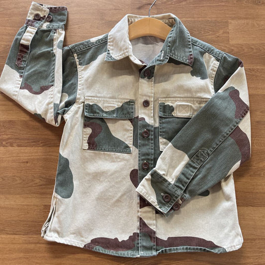 Wes & Willy Camo LS Button Up - 5