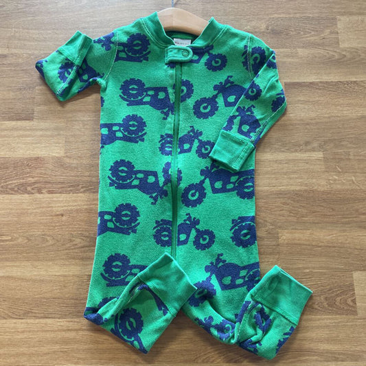 Hanna Andersson Bike PJs - 12/18m