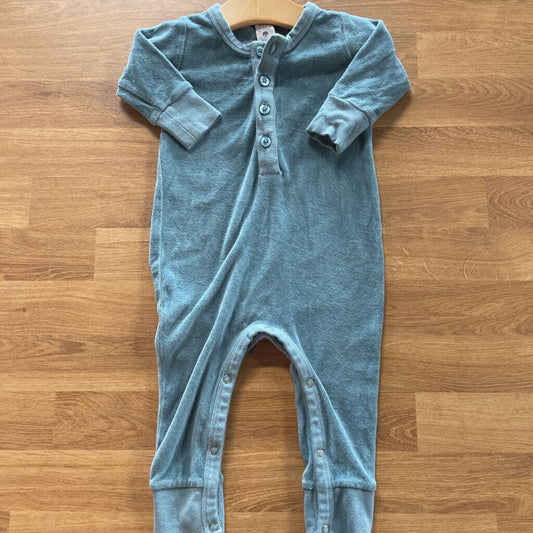 Kate Quinn Velour Coverall - 6/12m