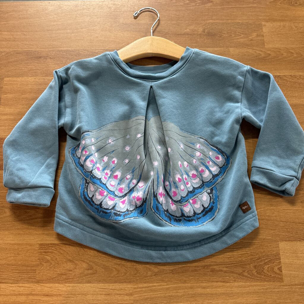 Tea Butterfly Crewneck - 2