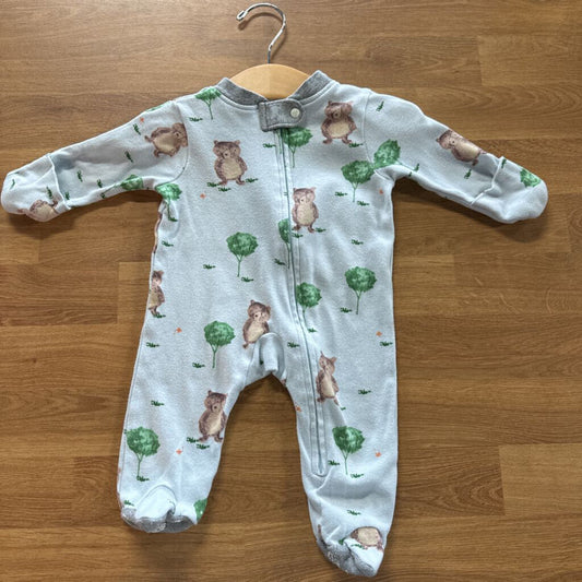 Burt's Bees Bear Pjs - NB