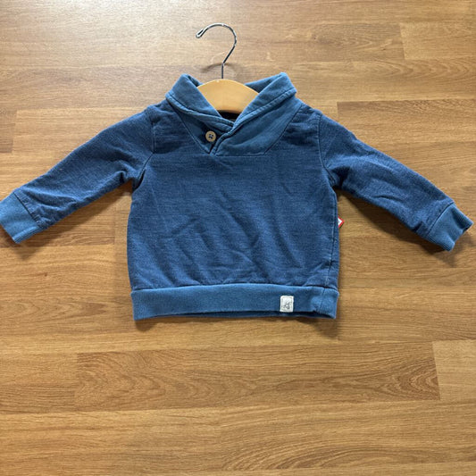 Burt's Bees LS Collar Top 0-3m