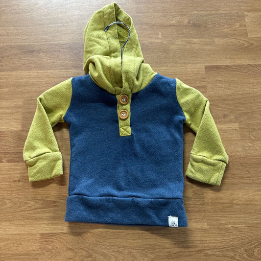 Lulu & Roo Color Block Hoodie 0-3m