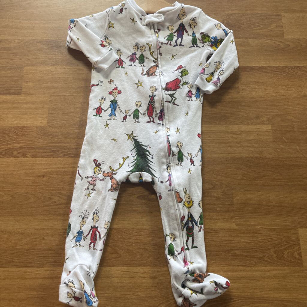 Pottery Barn Dr. Seuss WHOS Pjs 6-9m